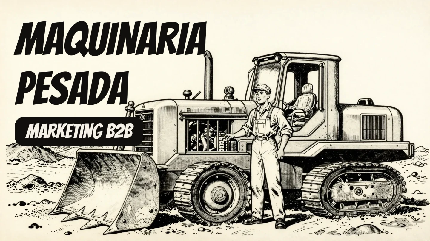 Marketing para fabricantes de maquinaria y equipo pesado