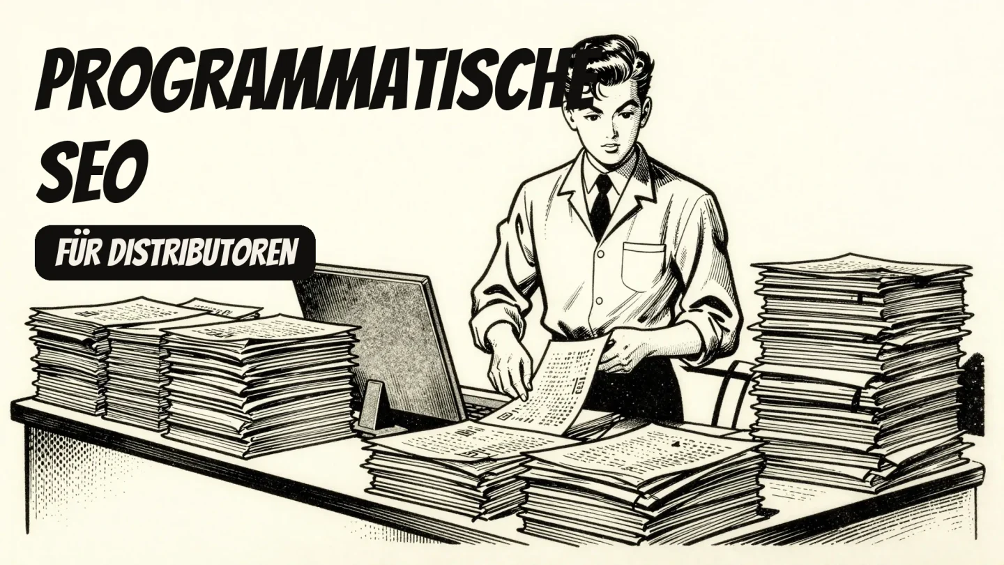 Programmatische SEO für Distributoren: Mach deinen Katalog zur Traffic-Quelle