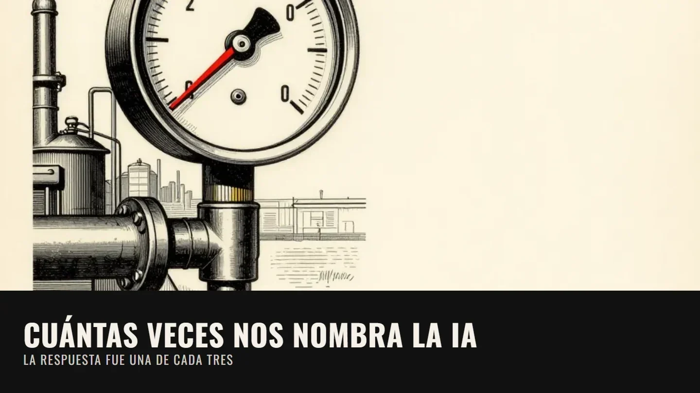 Medimos cuántas veces la IA nos nombra. La respuesta fue una de cada tres.